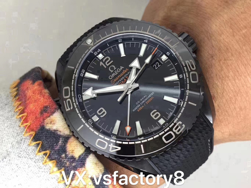 VS廠歐米茄深海之黑海馬600米復(fù)刻表工藝品質(zhì)細節(jié)做工是最頂版本