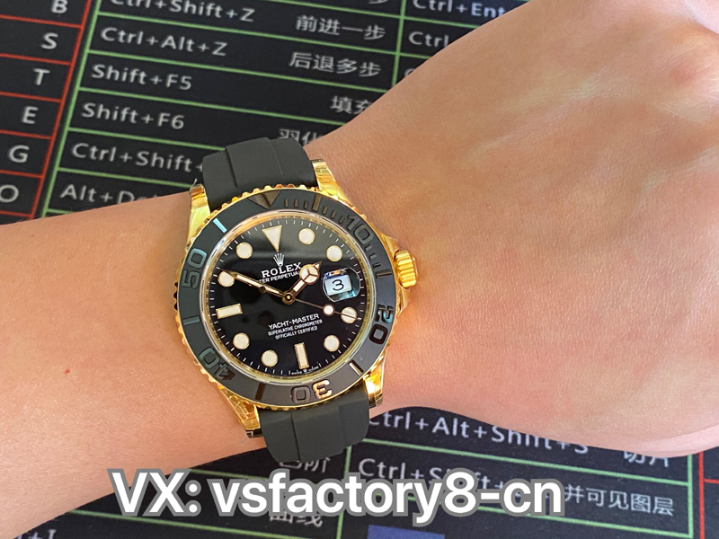 VS廠勞力士黃金游艇配重V3版本丹東3235機芯還原是否達(dá)到了最高版本